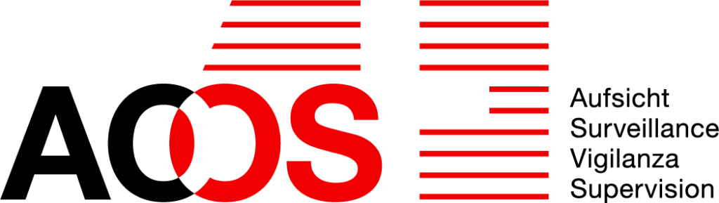 Logo de l'AOOS à la quelle est soumis Ormy Gestion SA